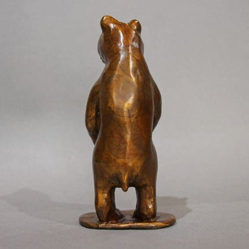 FL095 Standing Bear 7x3x3 $400 at Hunter Wolff Gallery